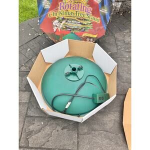 EZ Rotating Christmas Tree Stand Rotates 360° For Artificial Trees Upto 8.5 Feet